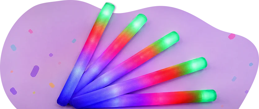 Foam Glow Sticks